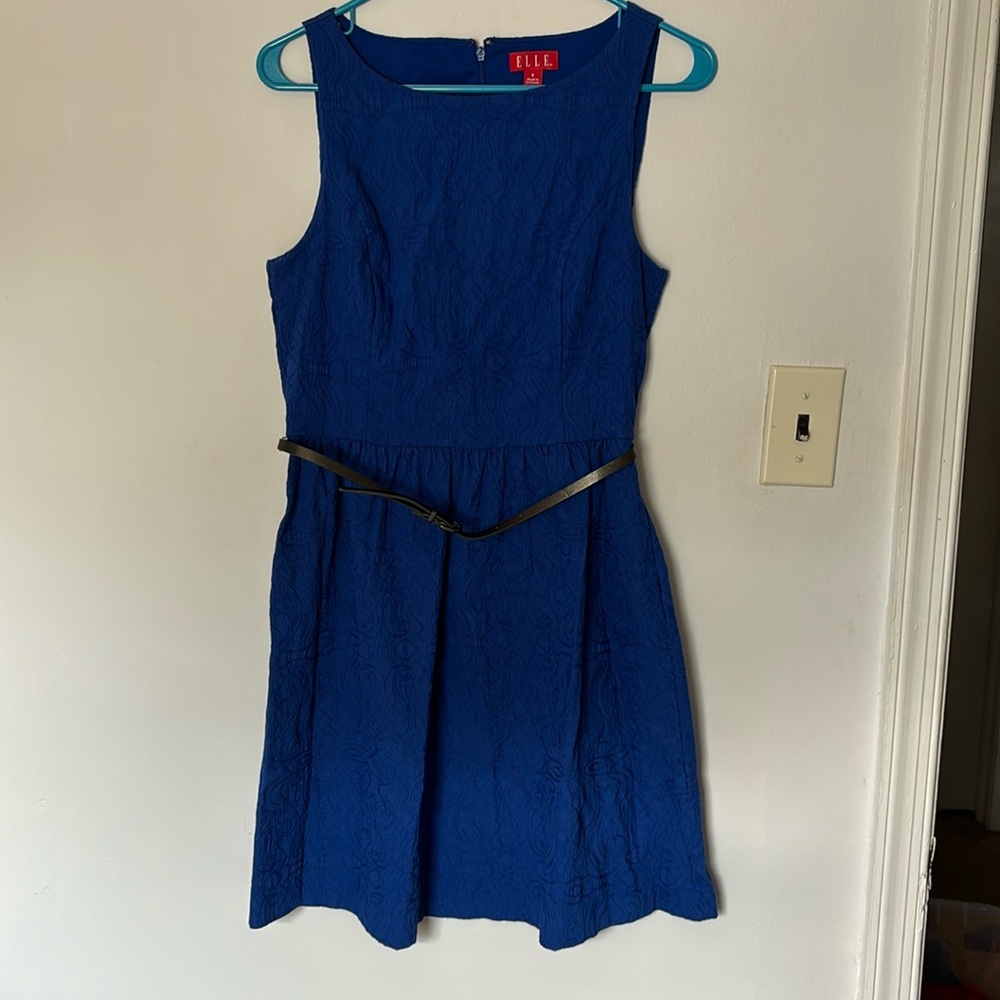 ELLE 💙 Stunning Blue A-line Dress